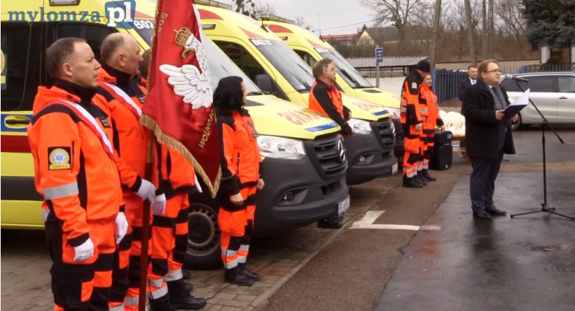 Nowe karetki w łomżyńskim pogotowiu [VIDEO]