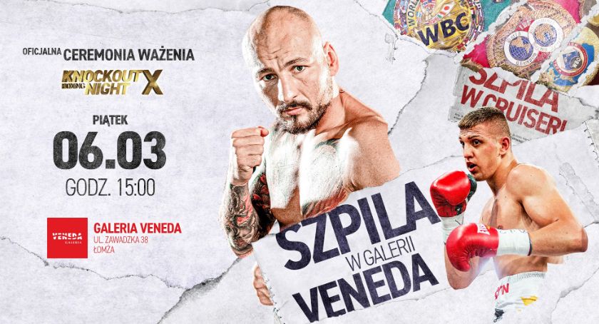 Ceremonia ważenia przed Knockout Boxing Night 10 w Łomży [LIVE]