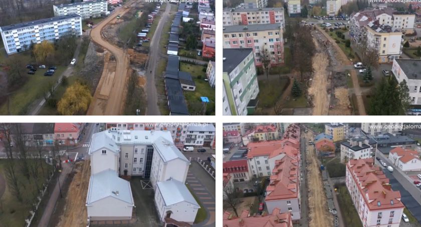Nasze miasto nie będzie już takie samo. Łomża w budowie z lotu ptaka [VIDEO]