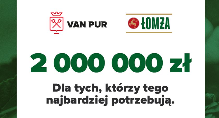 Van Pur przekaże pieniądze na walkę z koronawirusem  