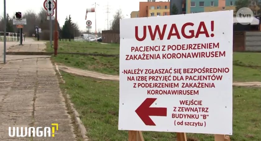 Dramat łomżan w programie Uwaga! TVN. 
