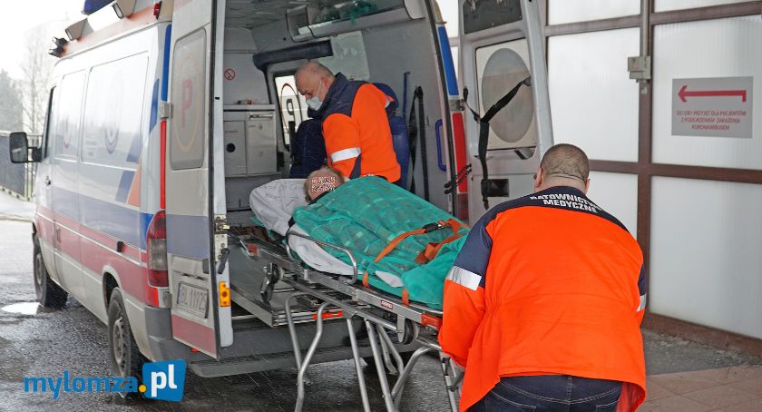 Do szpitala w Łomży trafiają pacjenci z Mazowsza