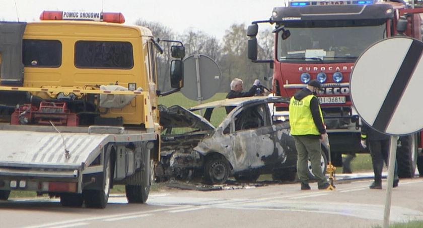 Nad ranem w wypadku drogowym zginął policjant