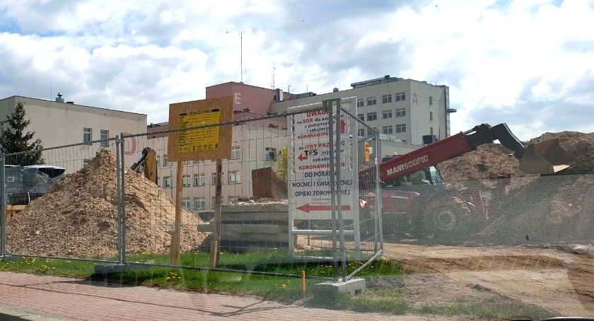 Łomża: Trwa budowa terenowego oddziału RCKiK [FOTO]