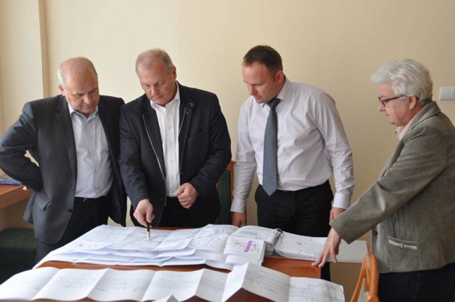 Wójtowie rozmawiali z posłem o obwodnicy Łomży