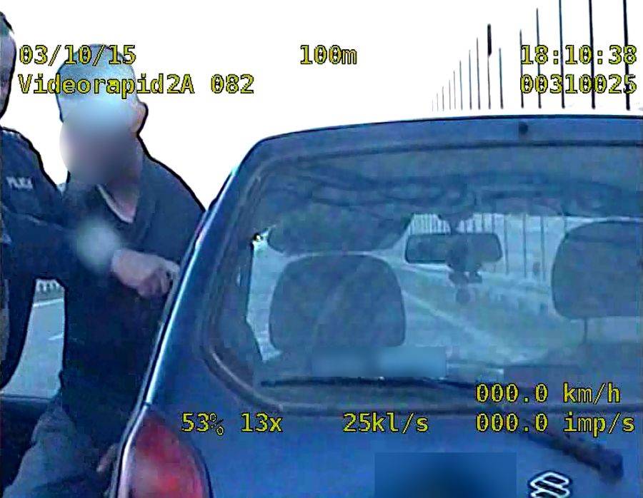 Z 3,5 promila za kierownicą suzuki [VIDEO]