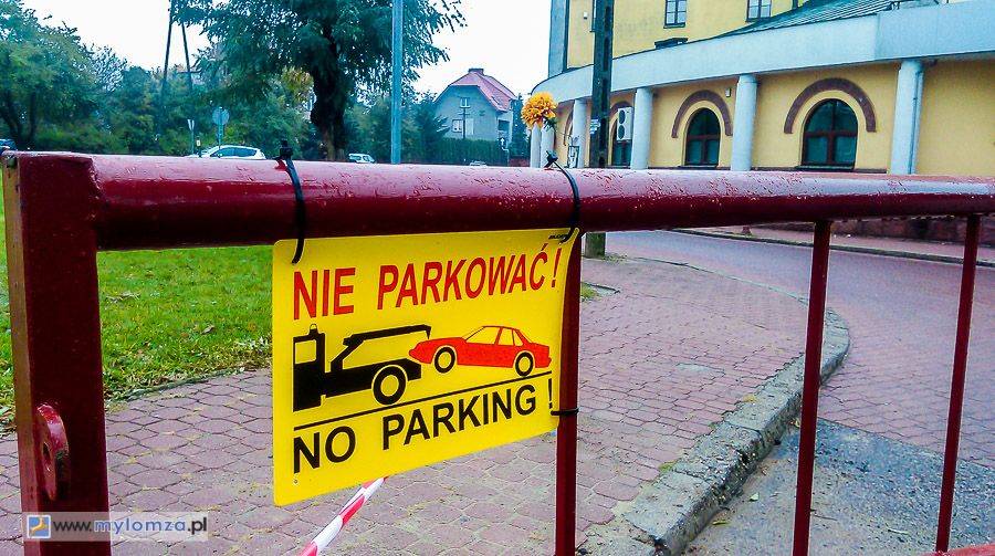 Prywatna część parkingu przy cmentarzu zamknięta [FOTO]