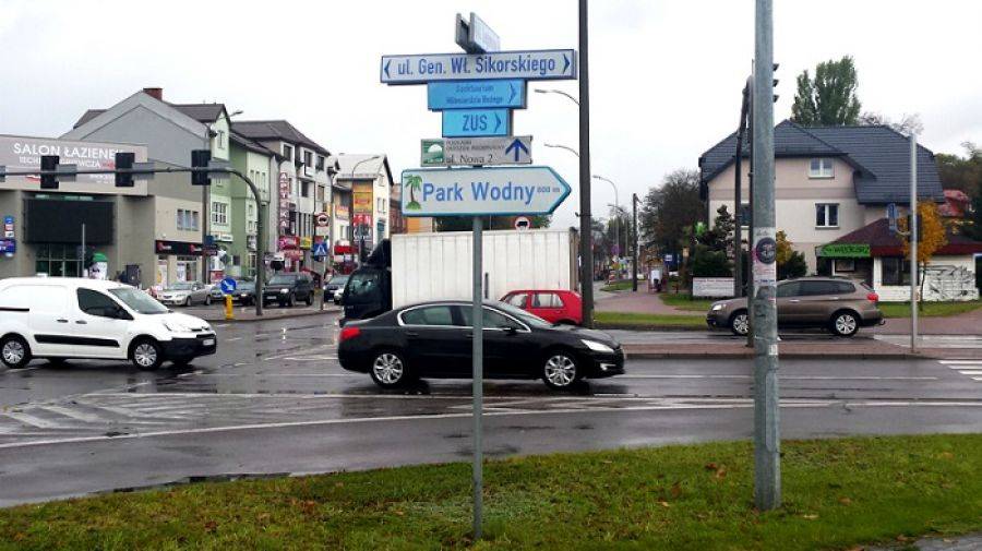 Przyjezdni łatwiej trafią do Parku Wodnego [FOTO]