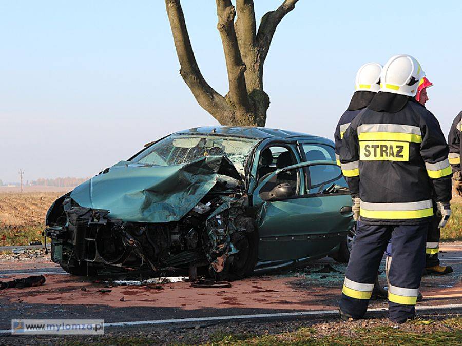 Wypadek na skrzyżowaniu Zambrów - Mężenin [VIDEO i FOTO]