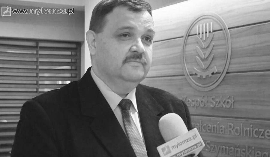 Dyrektor ZS CKR w Marianowie Ignacy Kondracki odszedł do wieczności...