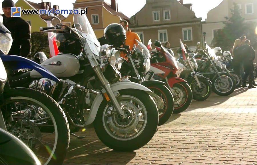Motocykliści również świętowali Dzień Niepodległości 2015 [VIDEO]