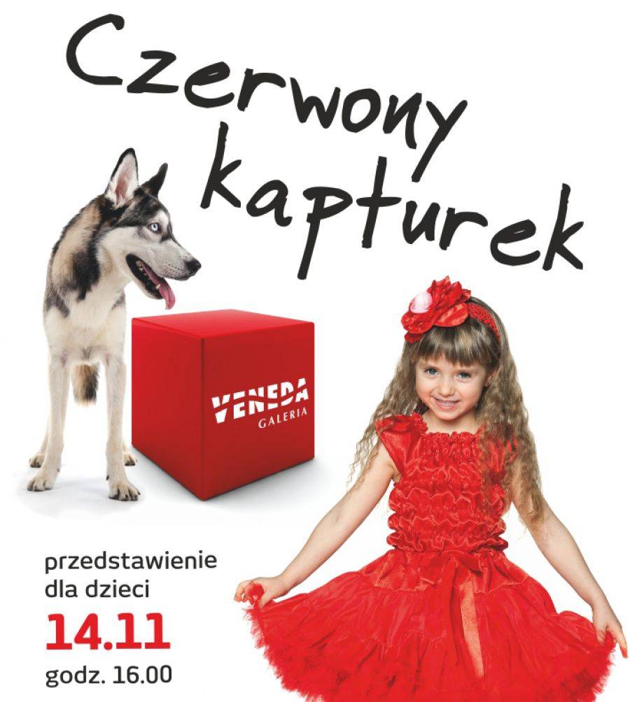 Czerwony Kapturek odwiedzi Galerię Veneda