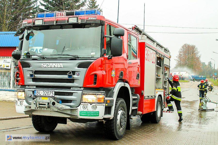 Poważny wypadek w GASPOL-u, są ranni, na szczęście nie doszło do wybuchu [VIDEO i FOTO]