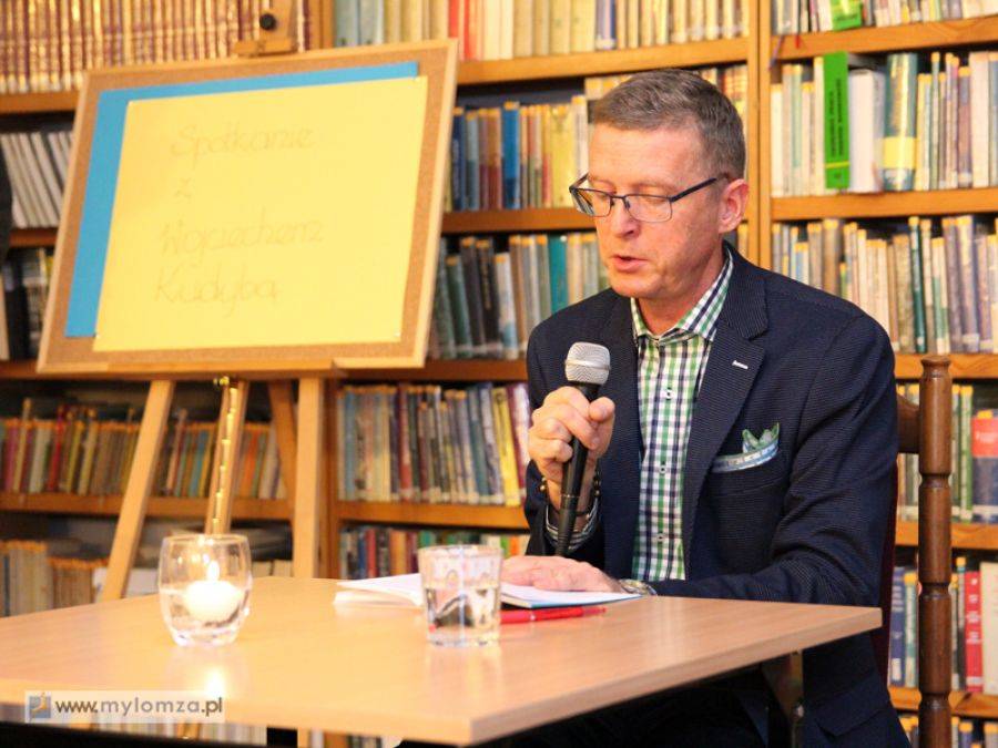 Wojciech Kudyba promował w Łomży swoją powieść [FOTO i VIDEO]