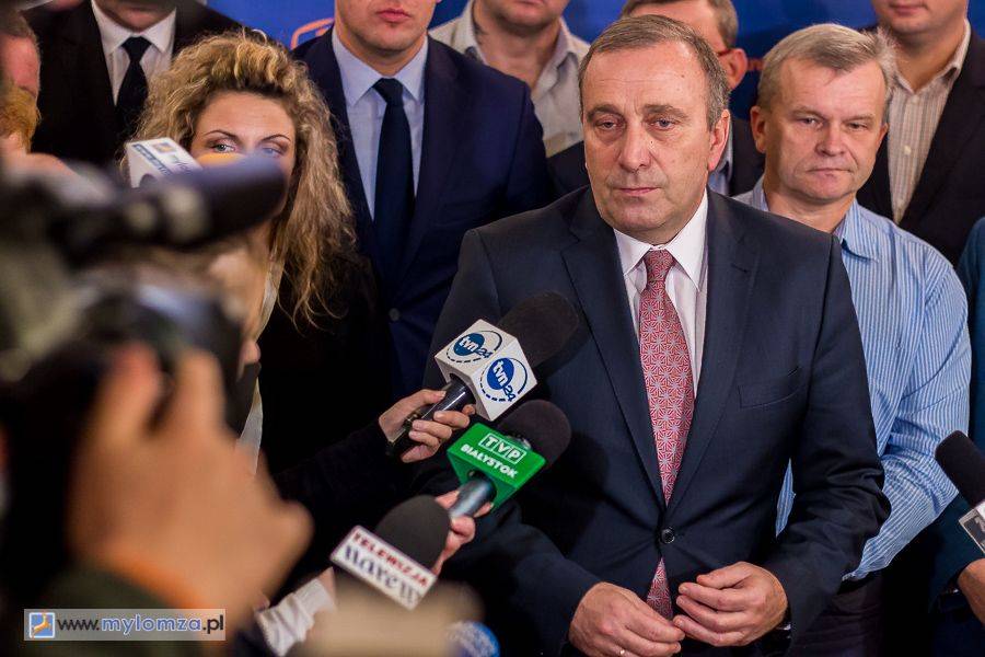Schetyna w Łomży krytykuje poczynania nowego rządu [VIDEO i FOTO]