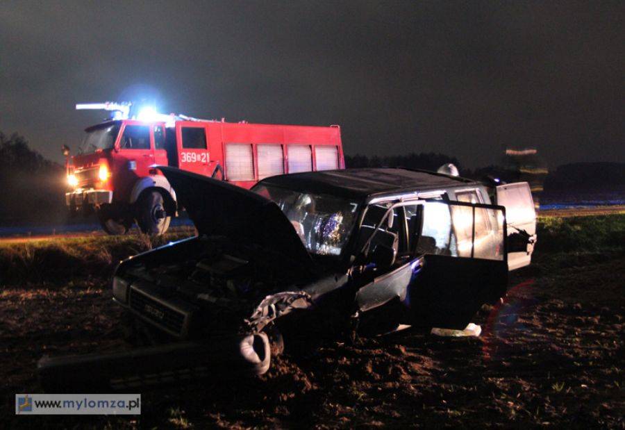 Pan uciekł, a pies został i czekał w miejscu wypadku [FOTO]