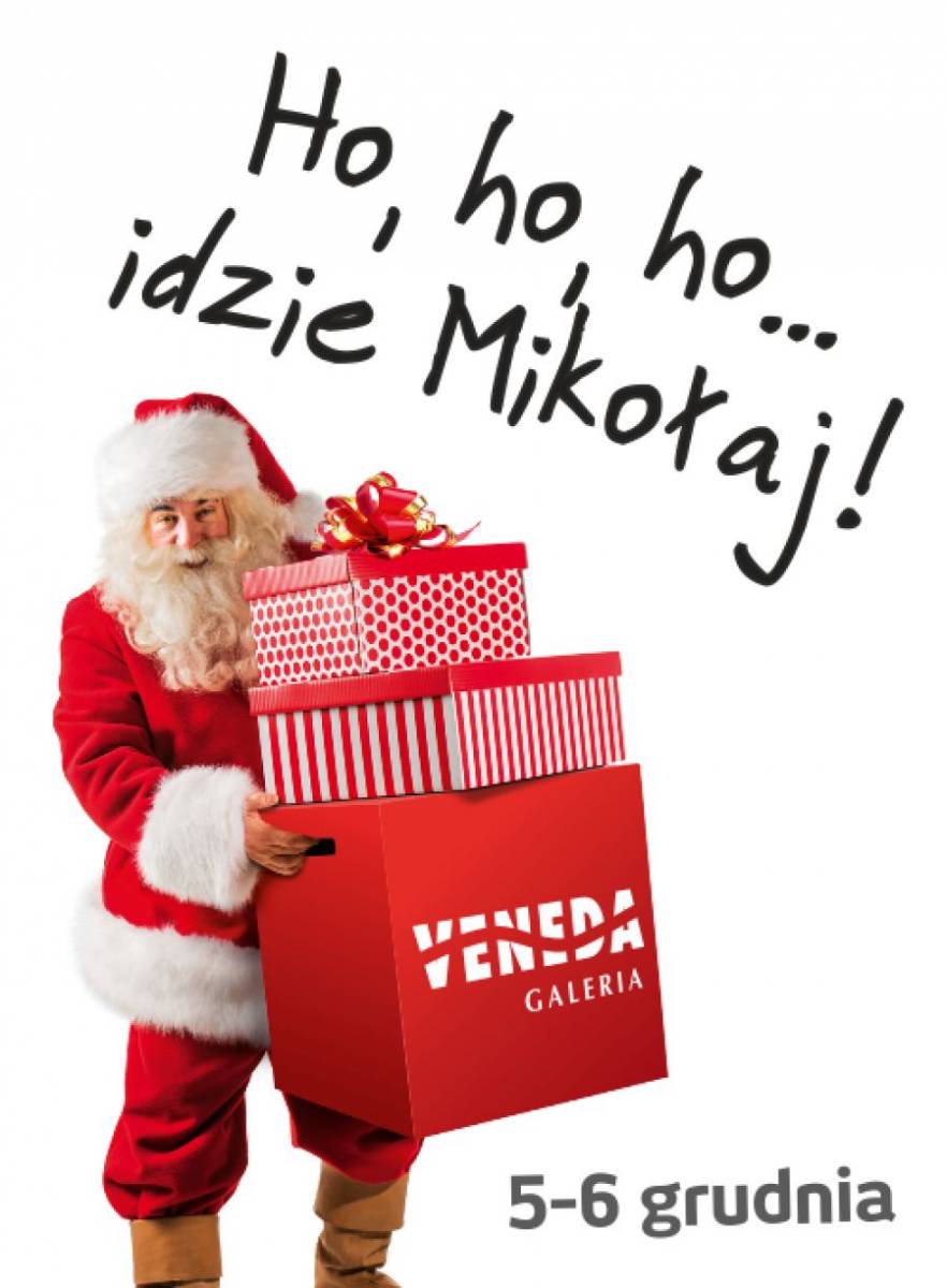 Święty Mikołaj zaprasza wszystkie dzieci do Venedy