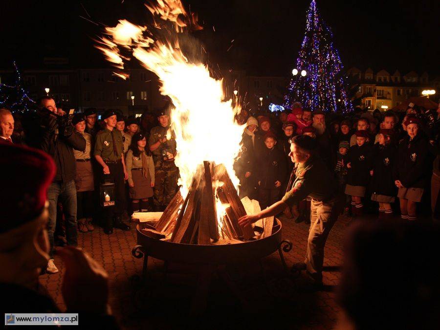 Łomżyniacy podzielili się opłatkiem na Starym Rynku [VIDEO i FOTO]