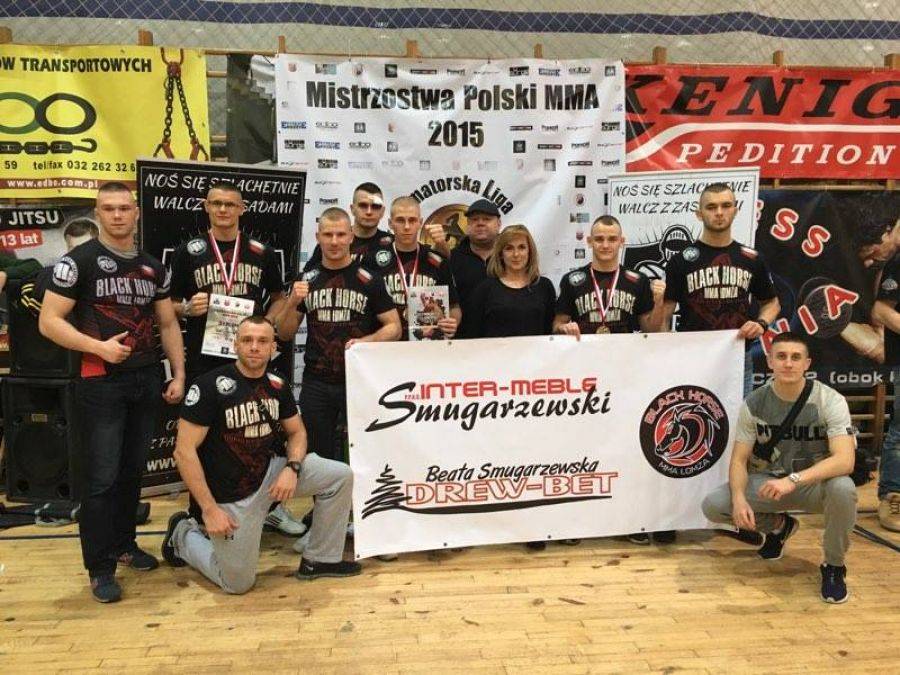 Dwa tytuły mistrza Polski  dla BLACK HORSE MMA ŁOMŻA