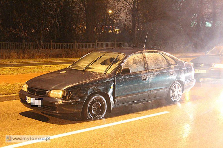 Kierowca, który wczoraj taranował auta na Pileckiego, miał ponad dwa promile!
