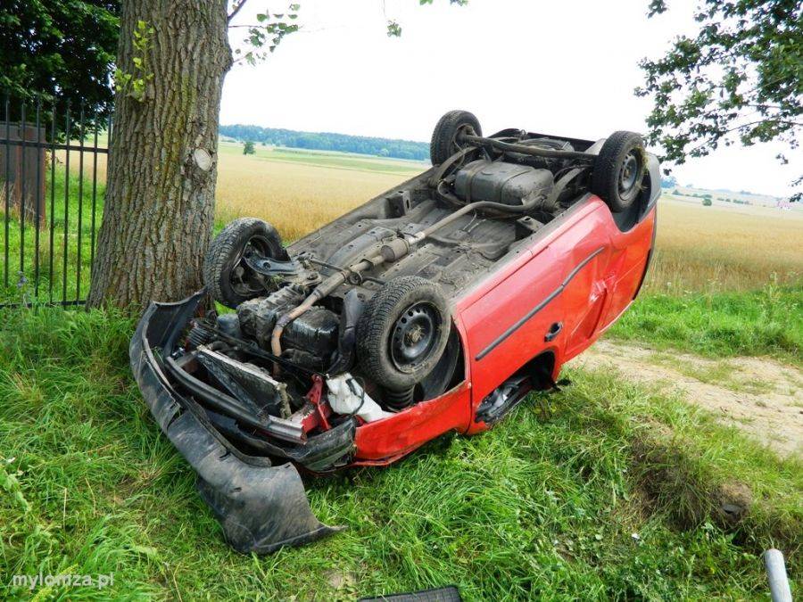 Groźny wypadek w Kisielnicy. ZDJĘCIA!