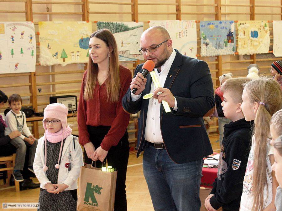 Bezpieczne ferie zimowe w Śniadowie [VIDEO i FOTO]