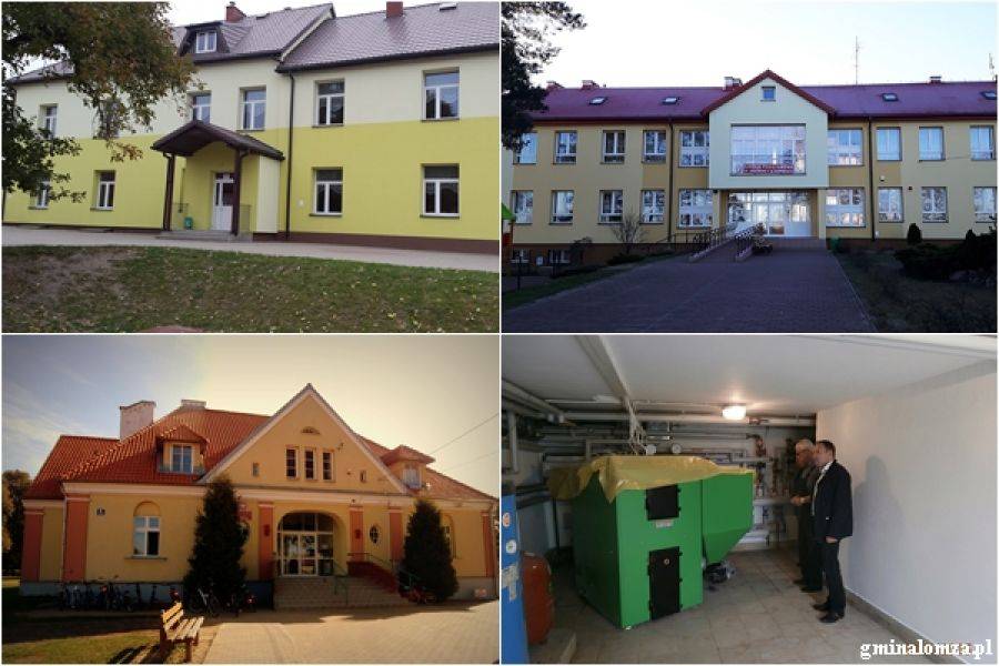 Gmina Łomża zakończyła termomodernizację budynków szkół