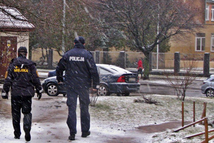 Patrol szkolny wyrusza w teren