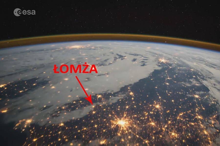 Polskie miasta nocą widoczne z orbity [VIDEO]
