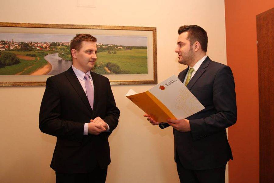 Prezydent podziękował bohaterowi z MPGKiM [FOTO]