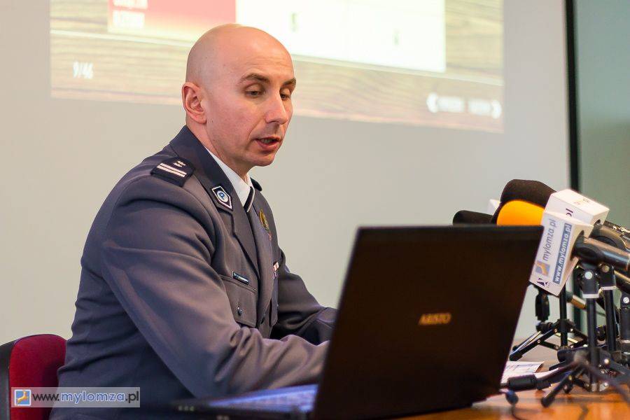 Komendant o bezpieczeństwie i pracy Policji w 2015 roku [VIDEO i FOTO]