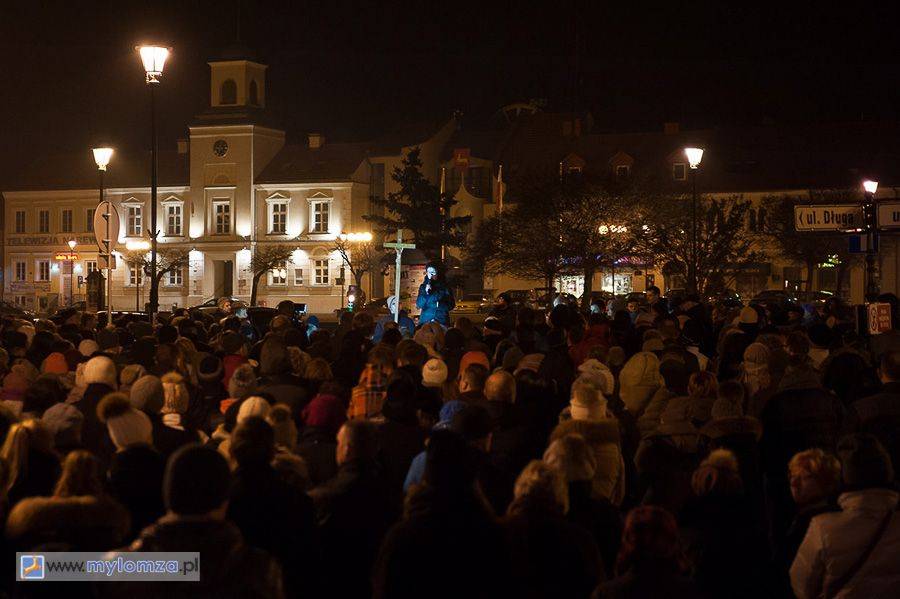 Łomżyńska Droga Krzyżowa po raz czwarty [VIDEO i FOTO]