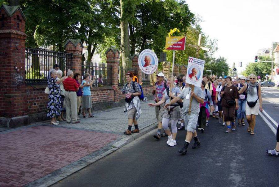 Pielgrzymi doszli do celu- dziś Jasna Góra