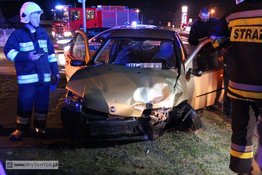 Wypadek w Chojnach Młodych [FOTO]