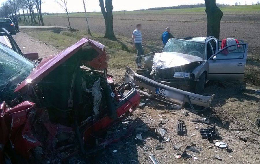 Czołówka pod Ostrowią Mazowiecką [FOTO]