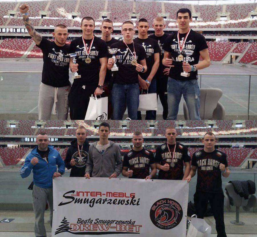 Łomżyńscy fighterzy z medalami Amatorskiego Pucharu Polski MMA [FOTO]