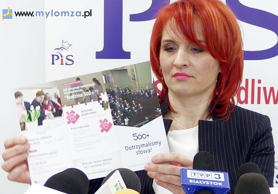 Bernadeta Krynicka o programie Rodzina 500+ [VIDEO]