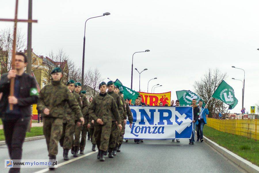 I Marsz Katyński przeszedł ulicami Łomży [VIDEO i FOTO]