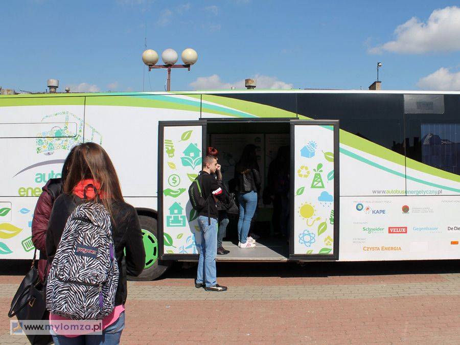 Autobus energetyczny zajechał do Łomży! [VIDEO]