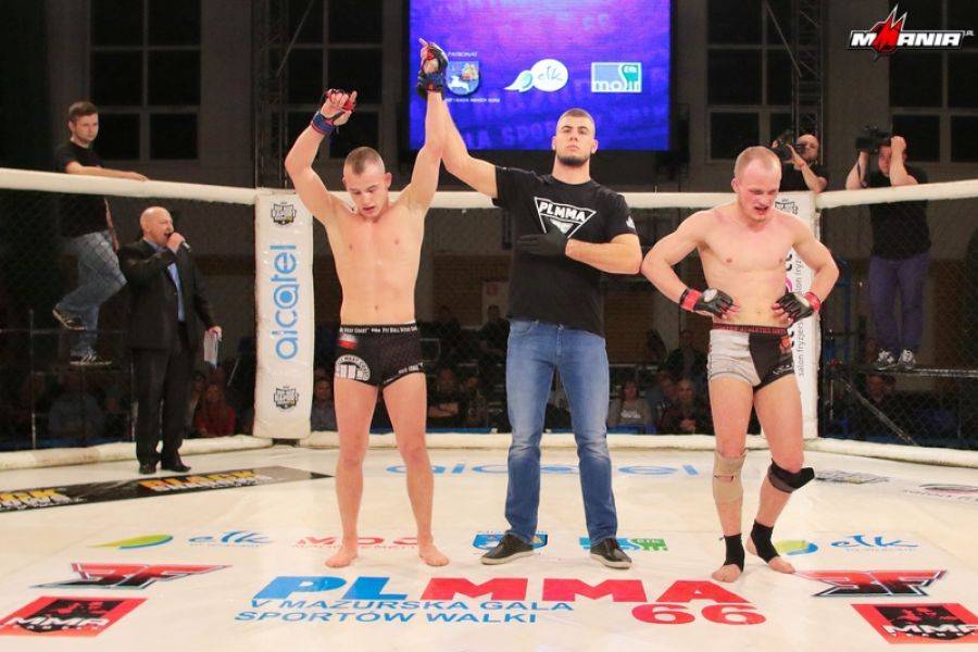 Zwycięstwa fighterów na Gali PLMMA66/3F