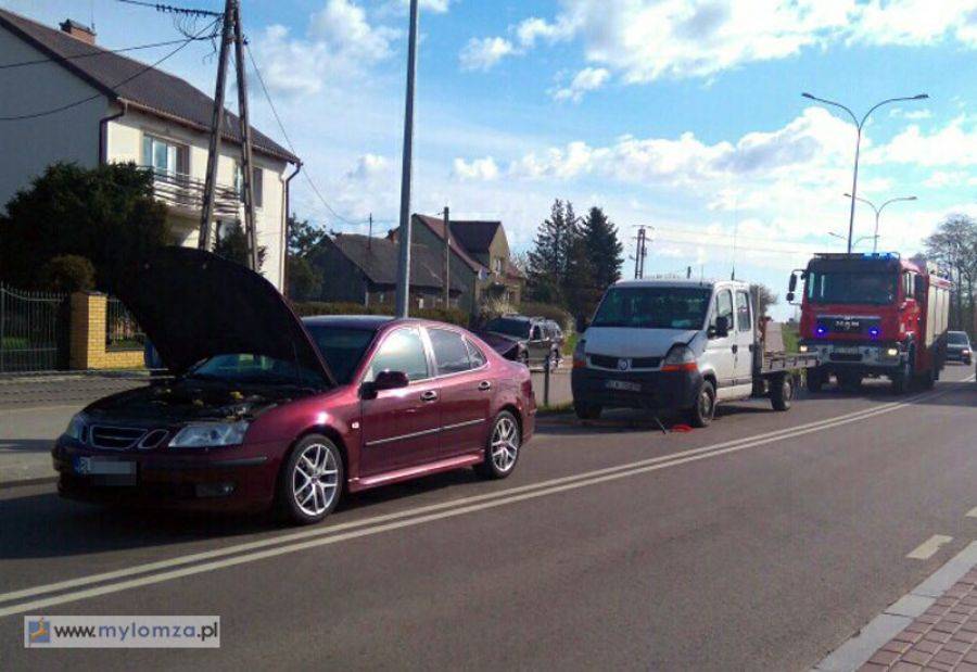 Poranny wypadek przy targowicy [FOTO]