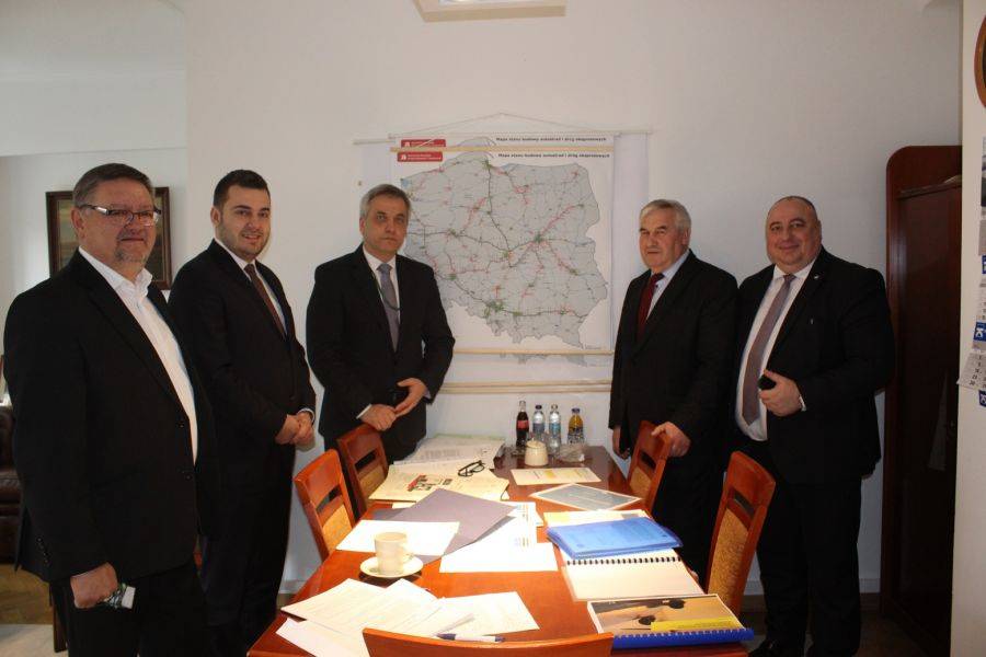 Prezydent z wiceministrem o obwodnicy Łomży [FOTO]