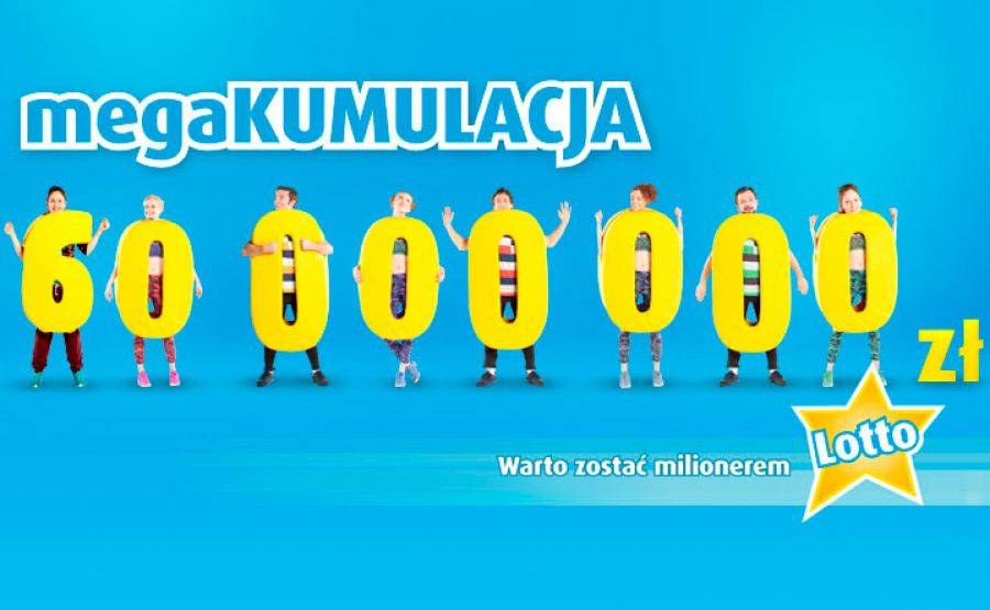 Przed nami absolutnie rekordowa kumulacja w Lotto! W sobotę gramy nawet o 60 000 000 zł!
