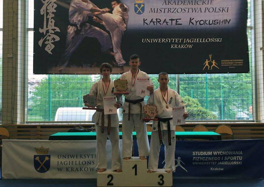 Maciej Tercjak Akademickim Mistrzem Polski w karate