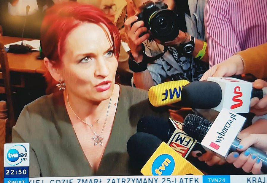 Bernadeta Krynicka ponownie w centrum uwagi mediów [VIDEO]