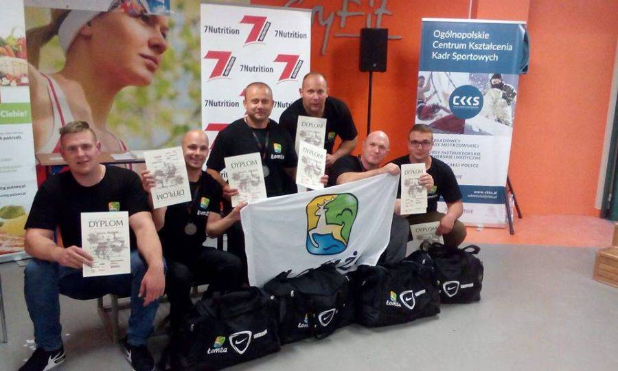 Łomżyńscy siłacze na podium w Puławach