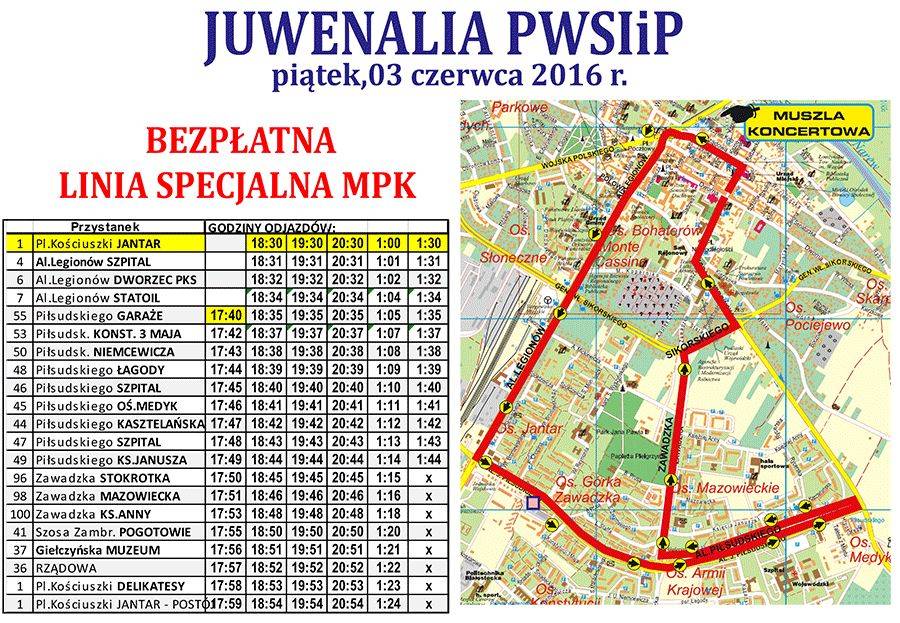 Empekiem na Juwenalia dojedziesz za darmo