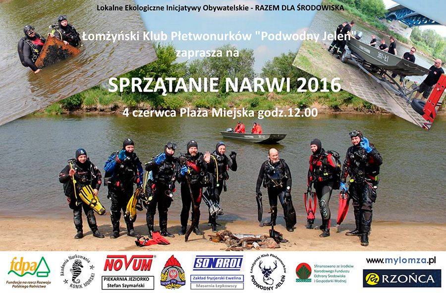 Podwodny Jeleń zaprasza do wspólnego sprzątania plaży miejskiej