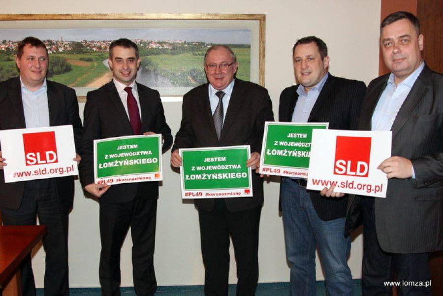 SLD likwiduje swoje struktury w Łomży?