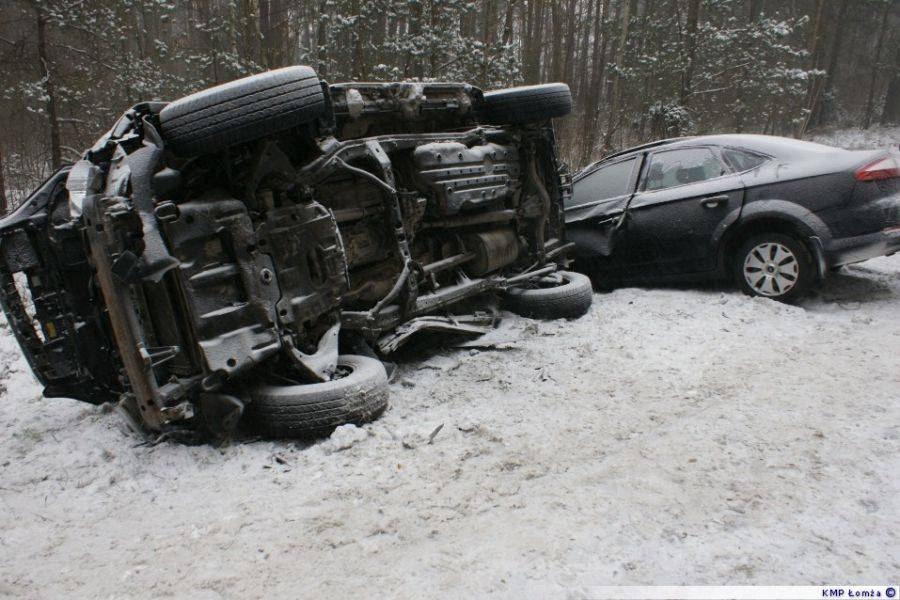 Są już pierwsze ofiary fatalnego stanu dróg